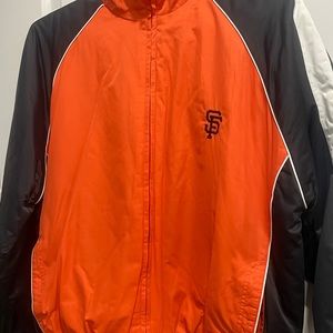 SF GIANTS zip-up jacket - like new -Size XL